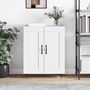 Voir la diapositive 1 : VIDAXL Buffet blanc 69,5x34x90 cm bois d'ingenierie