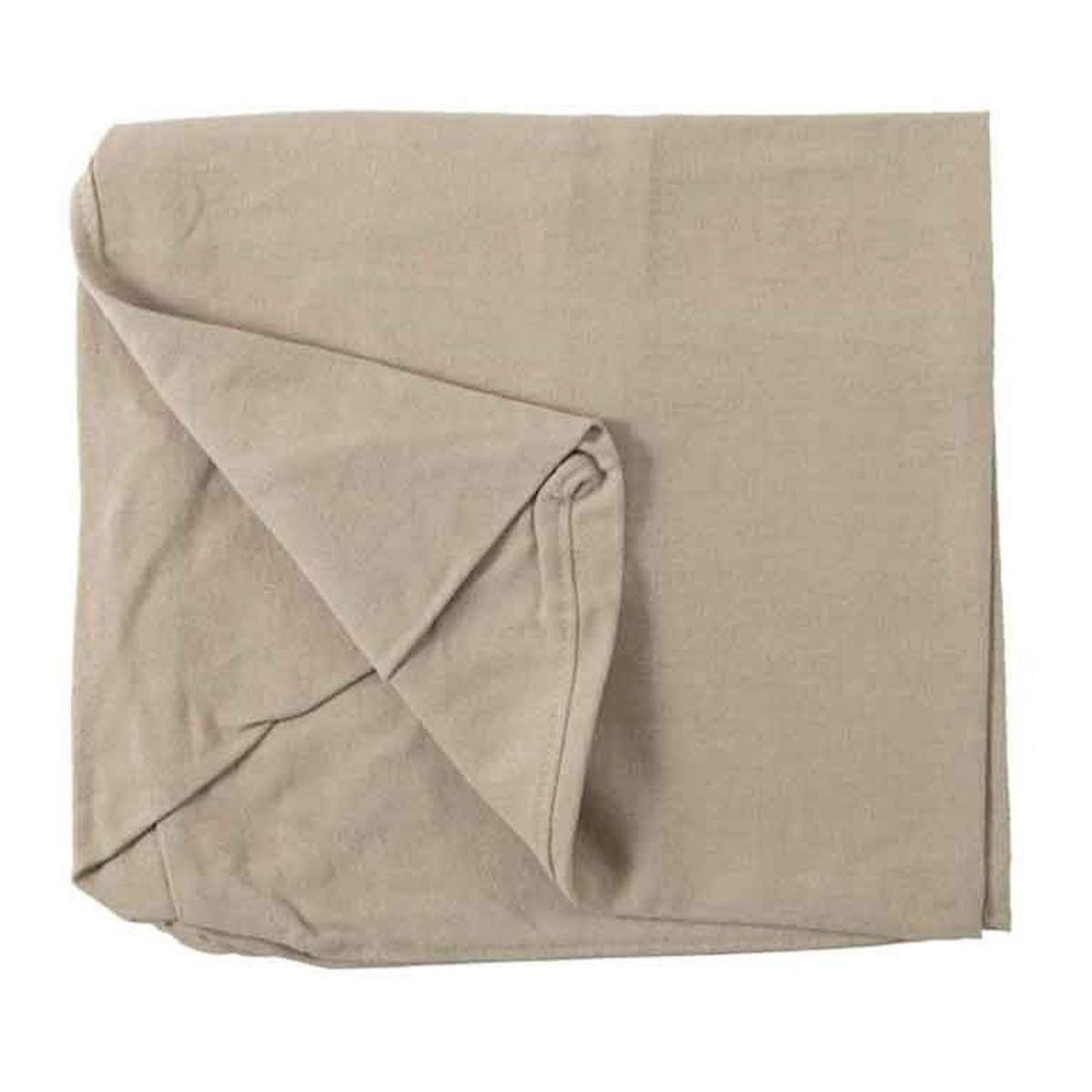 Paris Prix Housse pour Pouf  Monaco  104x105cm Naturel