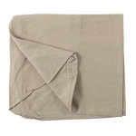 Paris Prix Housse pour Pouf  Monaco  104x105cm Naturel