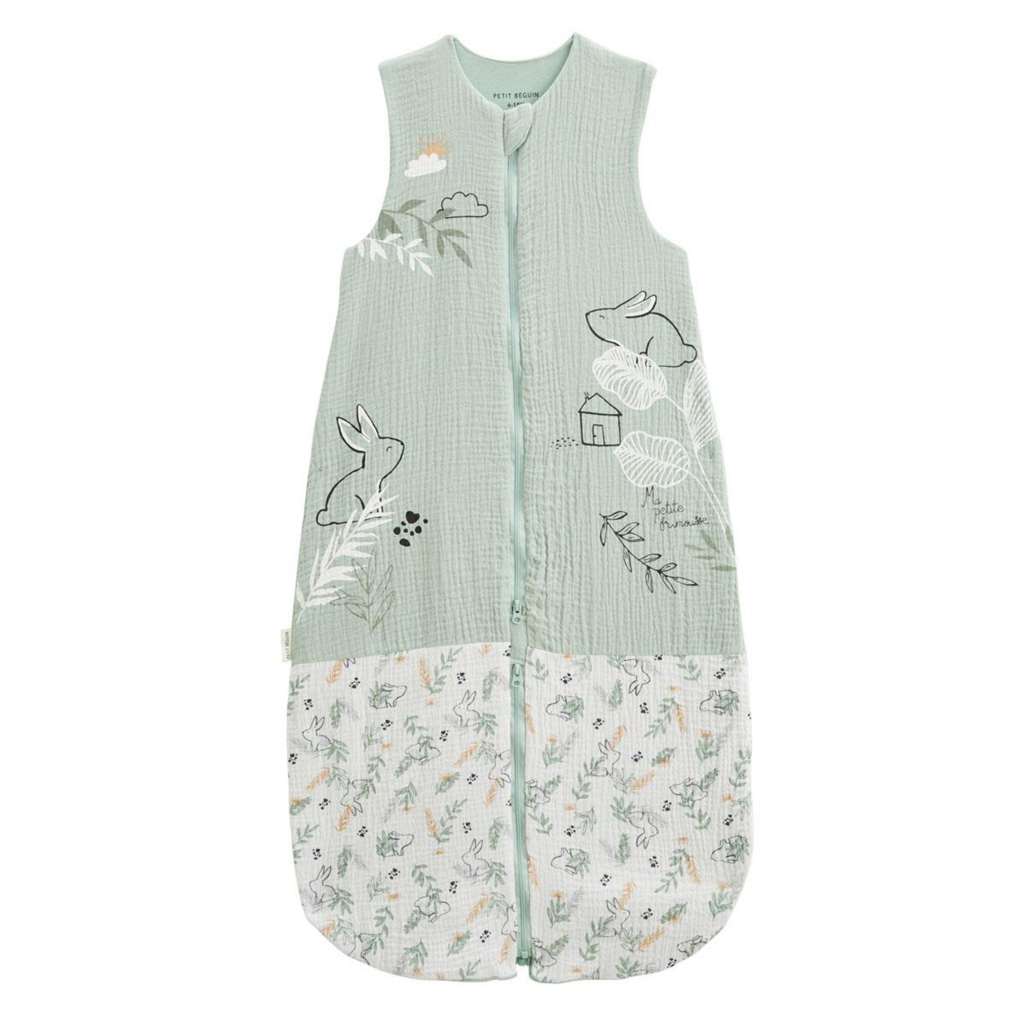 Turbulette D'hiver Bébé En Velours – Manches Amovibles Et Jambes Séparables – Compatible Siège Auto Et Poussette - 5