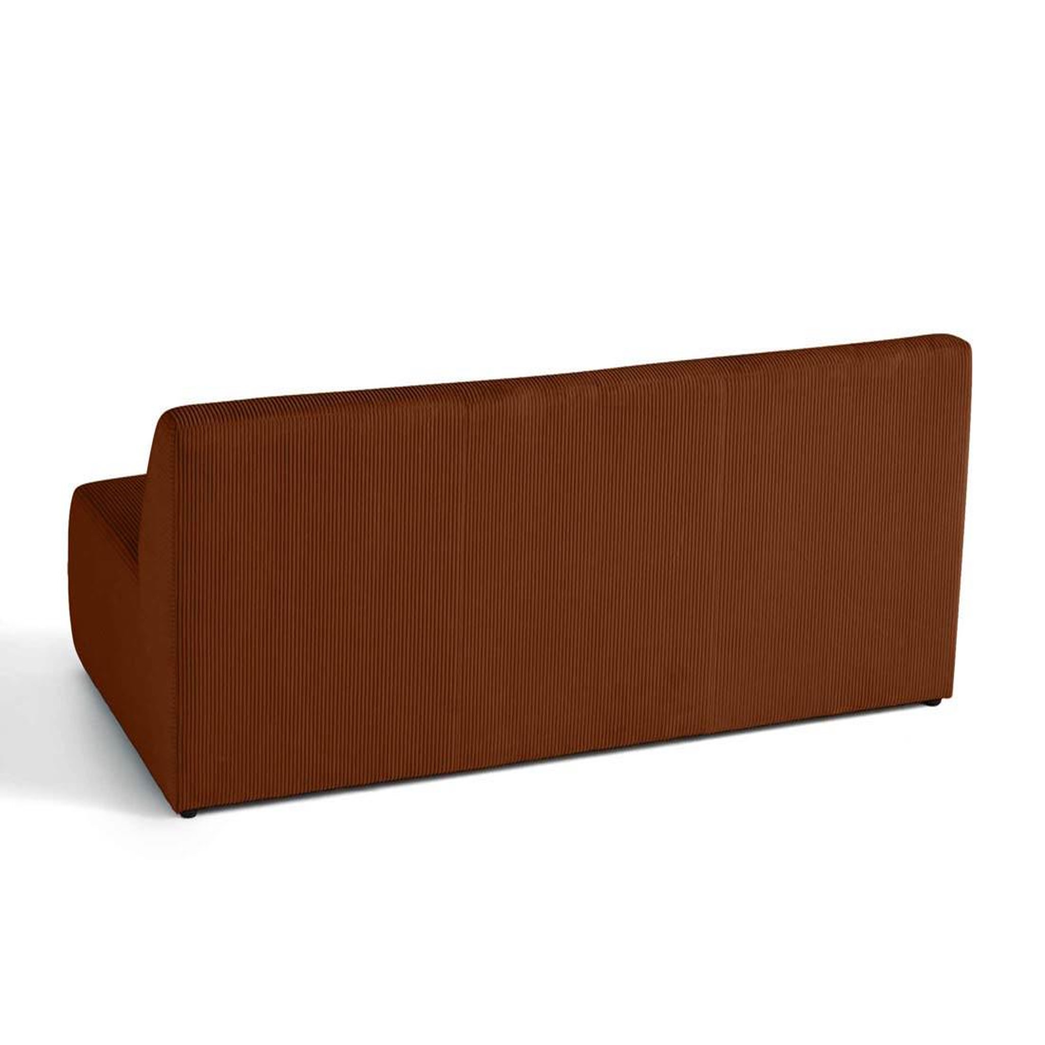 Voir la diapositive 4 : LISA DESIGN Onyx - canapé droit 3 places - en velours côtelé