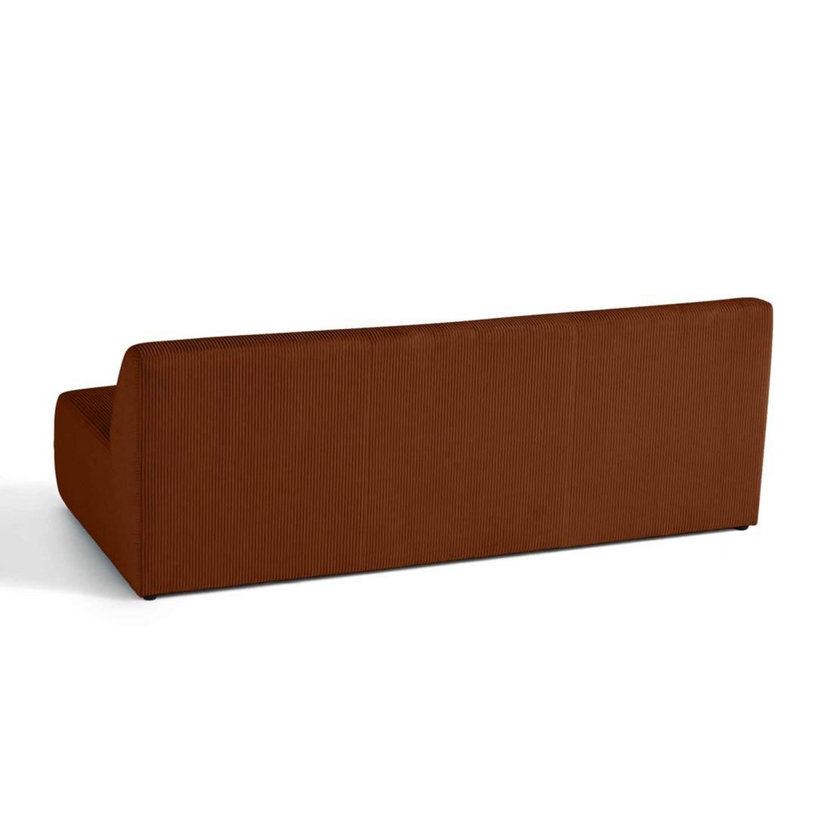 LISA DESIGN Onyx - canapé droit 3 places - en velours côtelé