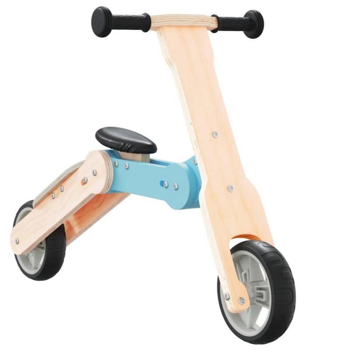 VIDAXL Trottinette pour enfants 2 in 1 bleu clair