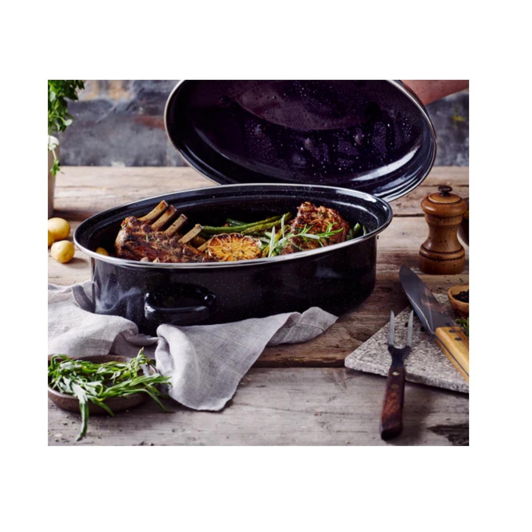 Voir la diapositive 4 : Beka Daubière 38cm noir - 15230384