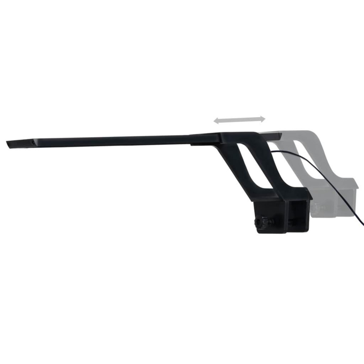 VIDAXL Lampe a LED d'aquarium avec pince 35-55 cm Bleu et blanc