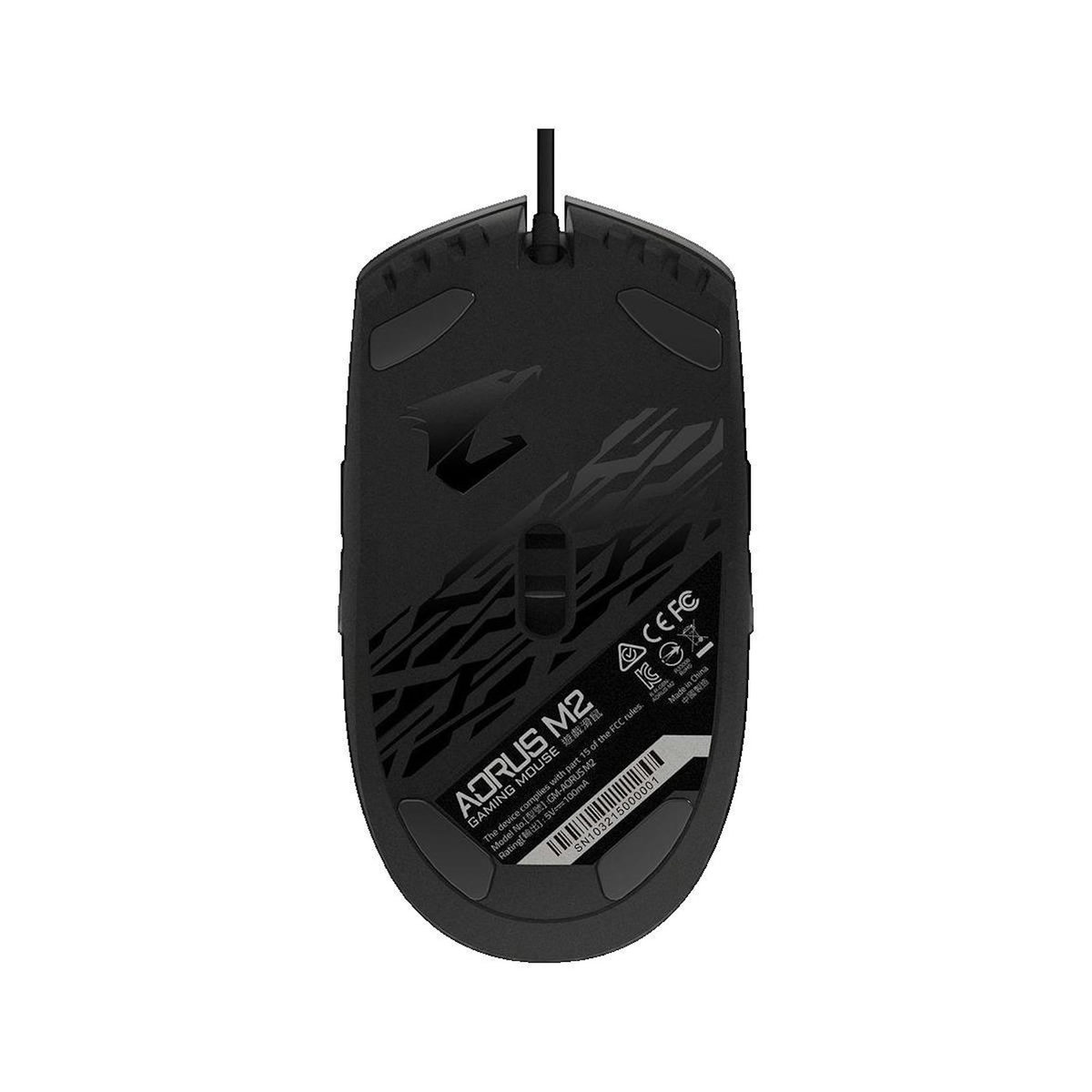 Gigabyte Souris gamer Gigabyte AORUS M2 6200 DPI RGB