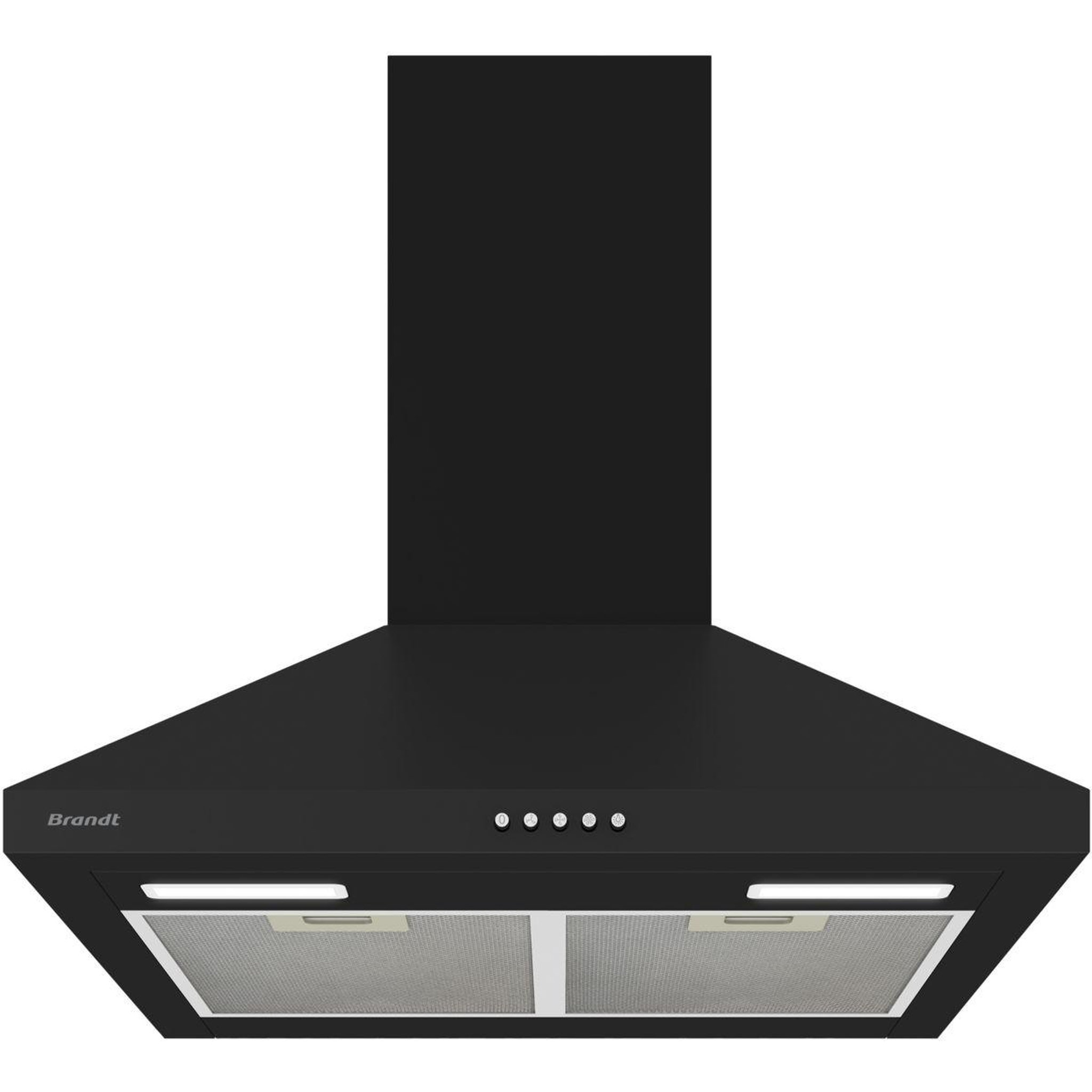 Voir la diapositive 3 : BRANDT Hotte décorative murale BHP4612B