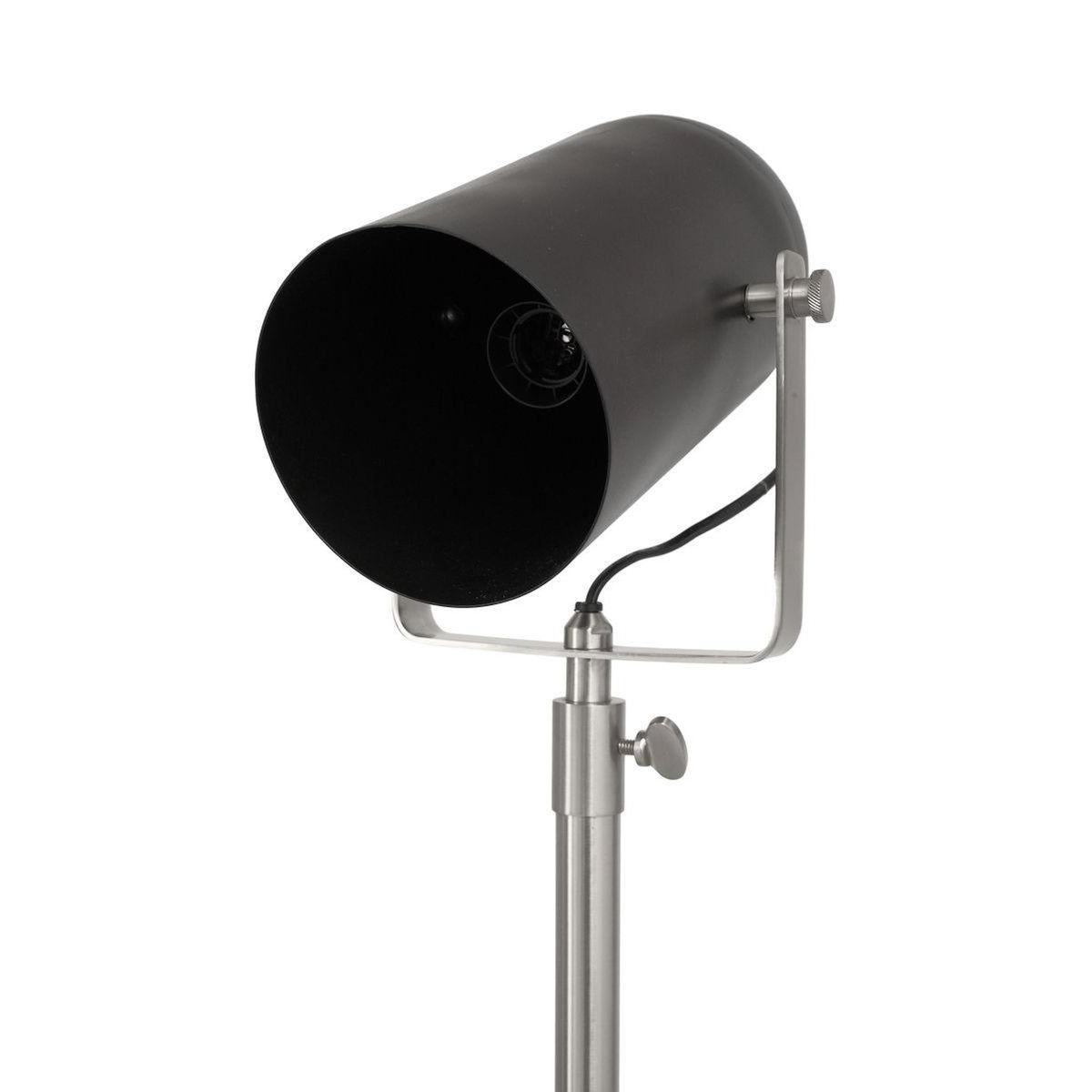 Paris Prix Lampadaire Industriel  Celeste  189cm Noir & Argent