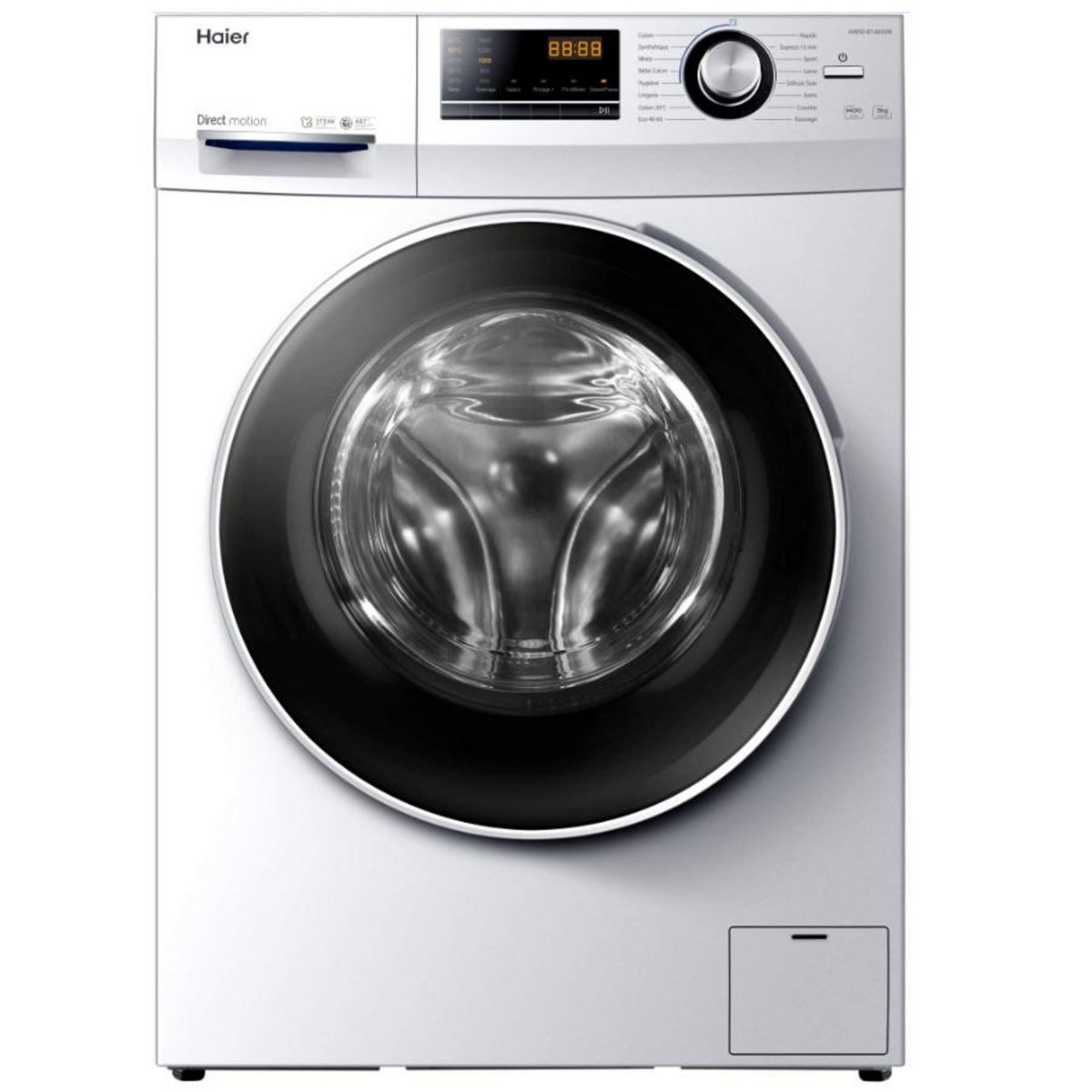 HAIER Lave-linge frontal 9kg 1400 tours/min - hw90b14636n