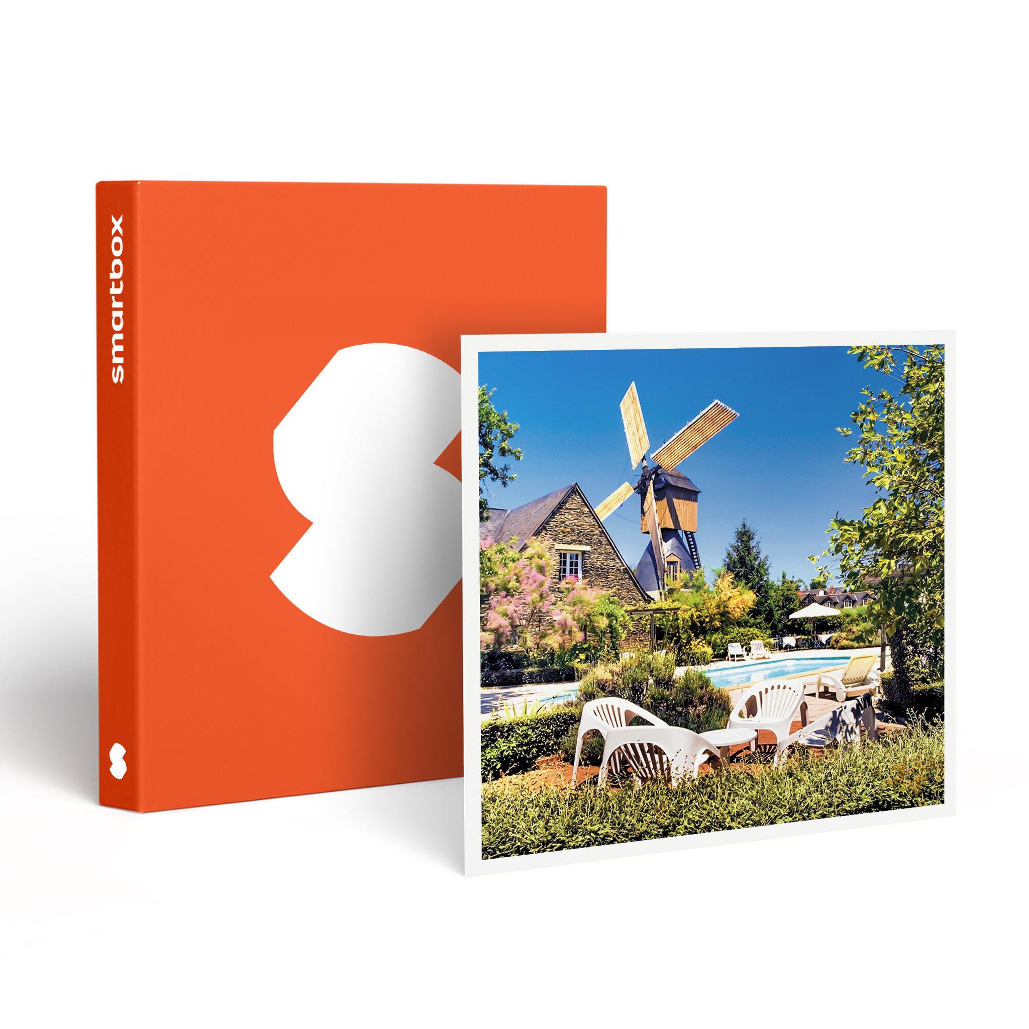 Smartbox 2 jours en hôtel 3* avec accès à l'espace bien-être et dîner à deux pas d'angers - coffret cadeau séjour