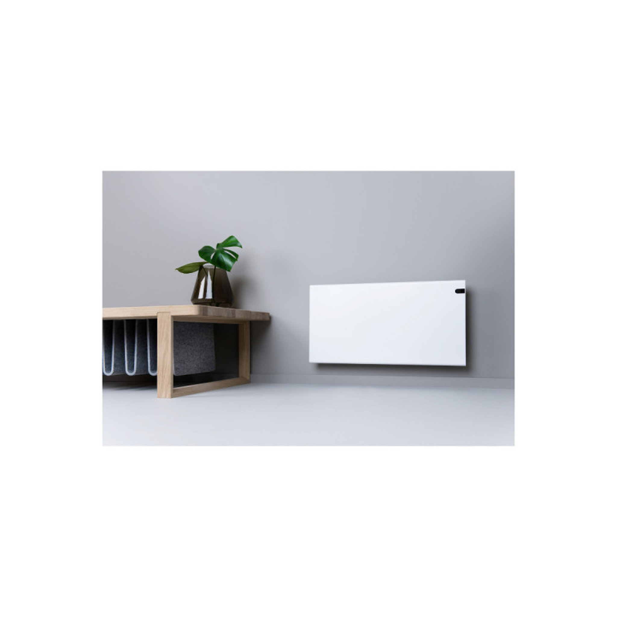Voir la diapositive 5 :  Radiateur électrique ADAX - Blanc - 400 W - 474x370x90mm - Neo Basic NP04 KDT