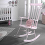Voir la diapositive 2 : Paris Prix Fauteuil à Bascule en Bois  Rocky  124cm Rose