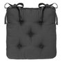 Voir la diapositive 1 : ATMOSPHERA Galette de Chaise  5 Boutons  40x40cm Gris Foncé