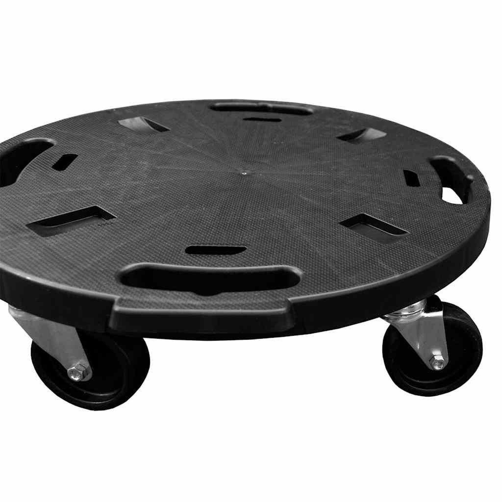 Voir la diapositive 5 : VIDAXL Chariots a plantes avec roues 3 pcs diametre 40 cm noir 275 kg