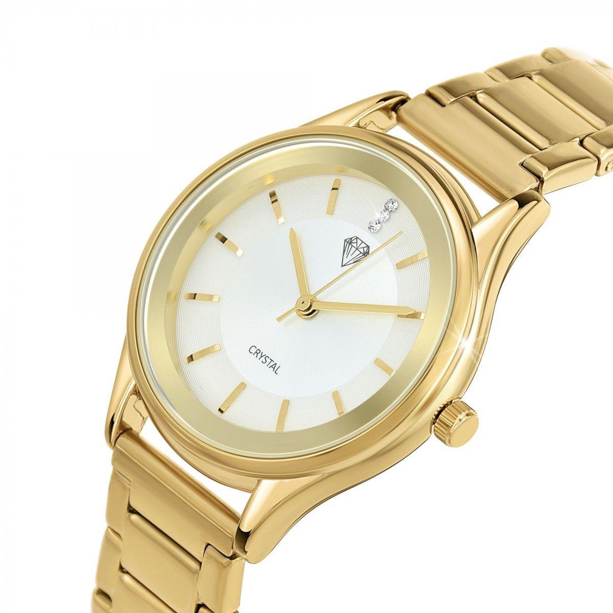 Voir la diapositive 3 : SC CRYSTAL Montre Meryl élégante ornée de Cristaux scintillants par SC Crystal
