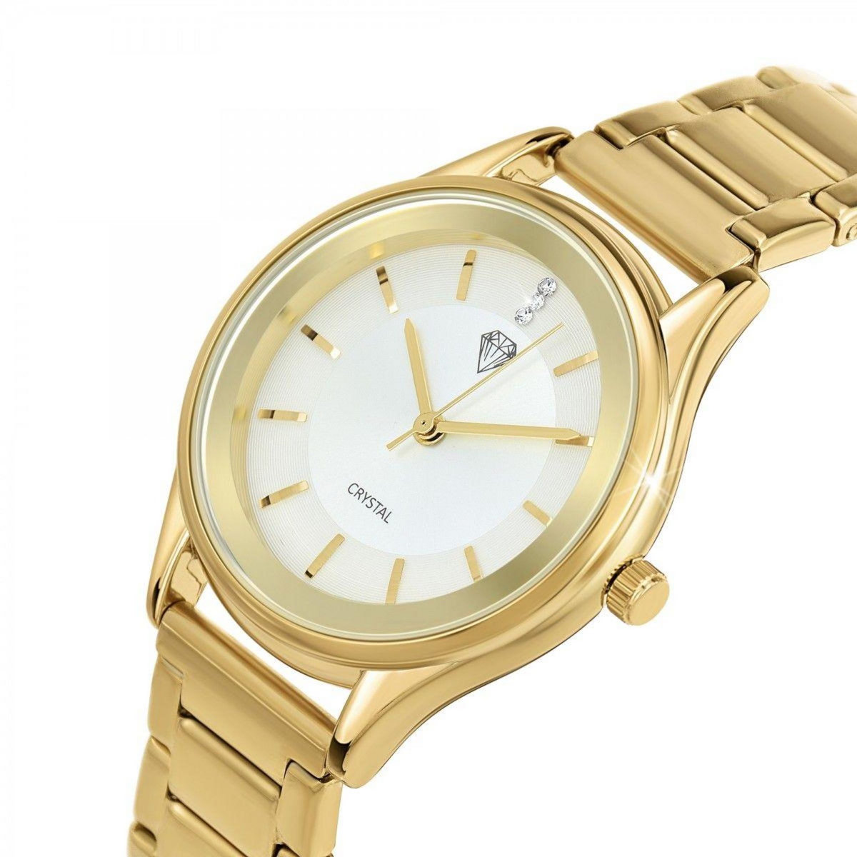 SC CRYSTAL Montre Meryl élégante ornée de Cristaux scintillants par SC Crystal