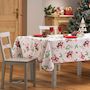 Voir la diapositive 2 : Douceur d'Intérieur Nappe rectangulaire PERE NOEL 150x240 cm coloris blanc