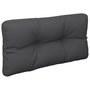 Voir la diapositive 4 : VIDAXL Coussin de palette noir 70x40x12 cm tissu