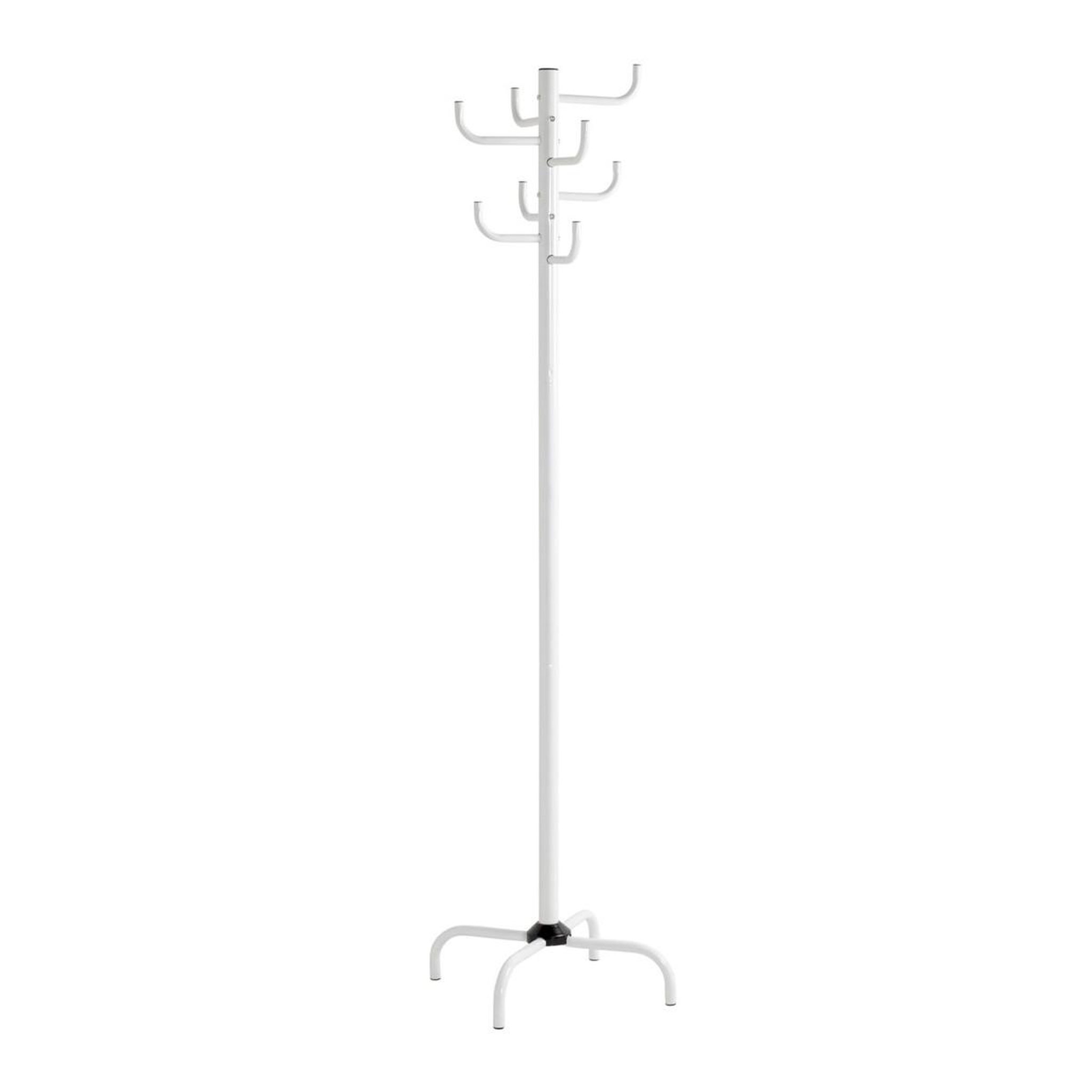Paris Prix Porte-manteau 8 crochets  bazyk  180cm blanc