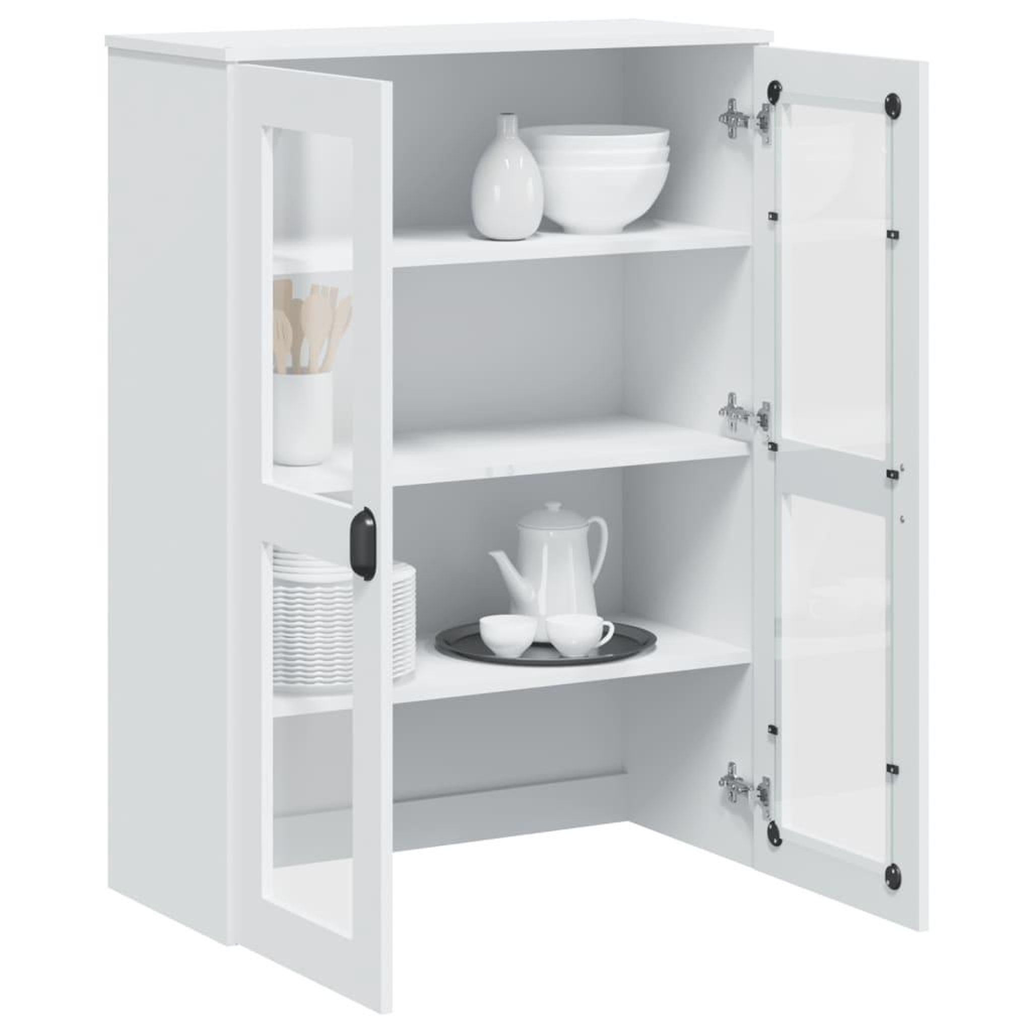 Voir la diapositive 4 : VIDAXL Dessus pour buffet VIKEN blanc bois d'ingenierie