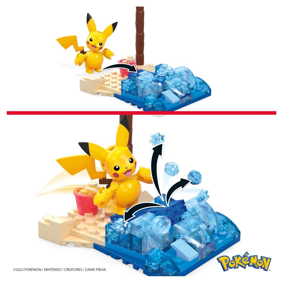 MATTEL Pikatchu aventure à la plage 