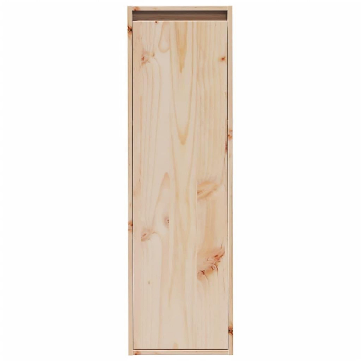 VIDAXL Armoires murales 2 pcs 30x30x100 cm Bois de pin massif