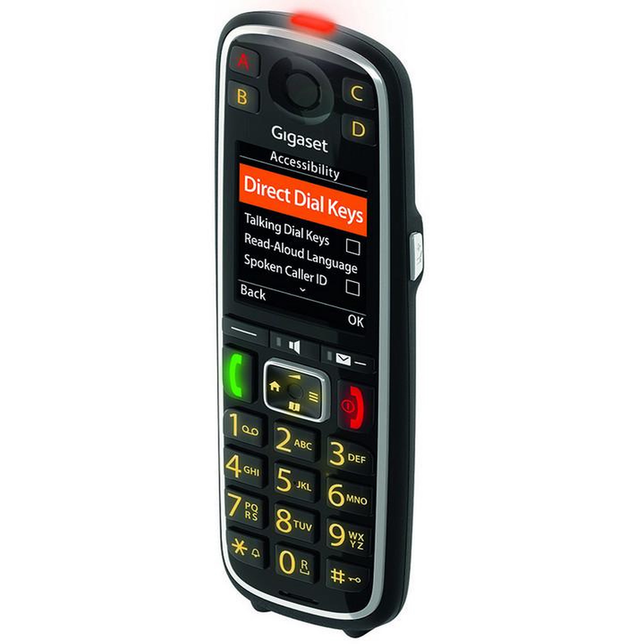 Voir la diapositive 3 : GIGASET Téléphone sans fil dect noir - gigae720hxnoir