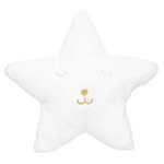 Atmosphera Kids Coussin Imitation Fourrure  Étoile  39x39cm Blanc