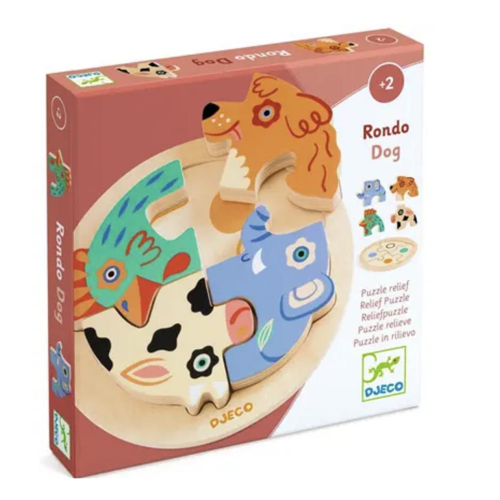 Djeco PUZZLE BOIS - Rondo Dog