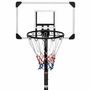 Voir la diapositive 5 : VIDAXL Support de basket-ball Transparent 216-250 cm Polycarbonate