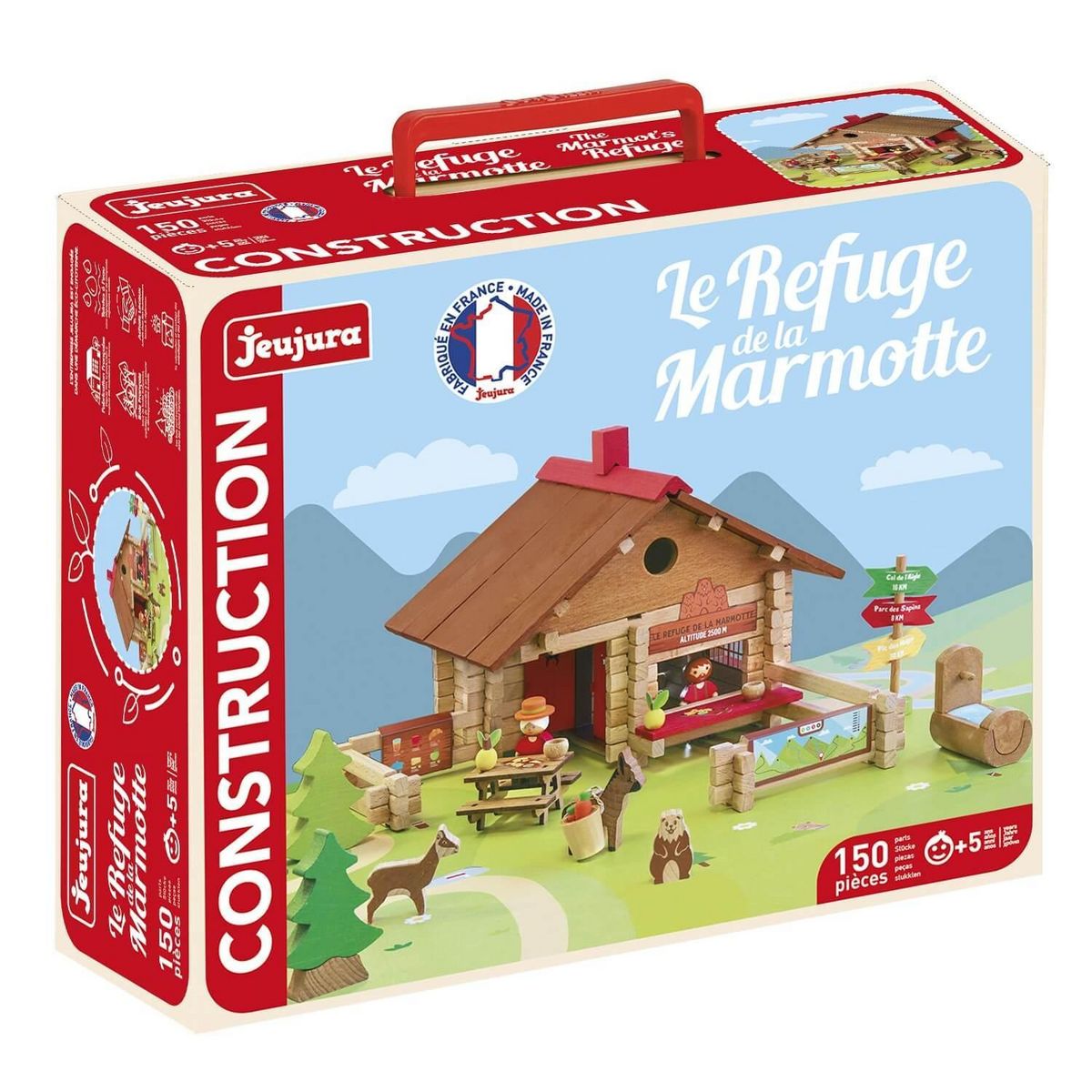 JeuJura Le Refuge de la Marmotte 150 pièces