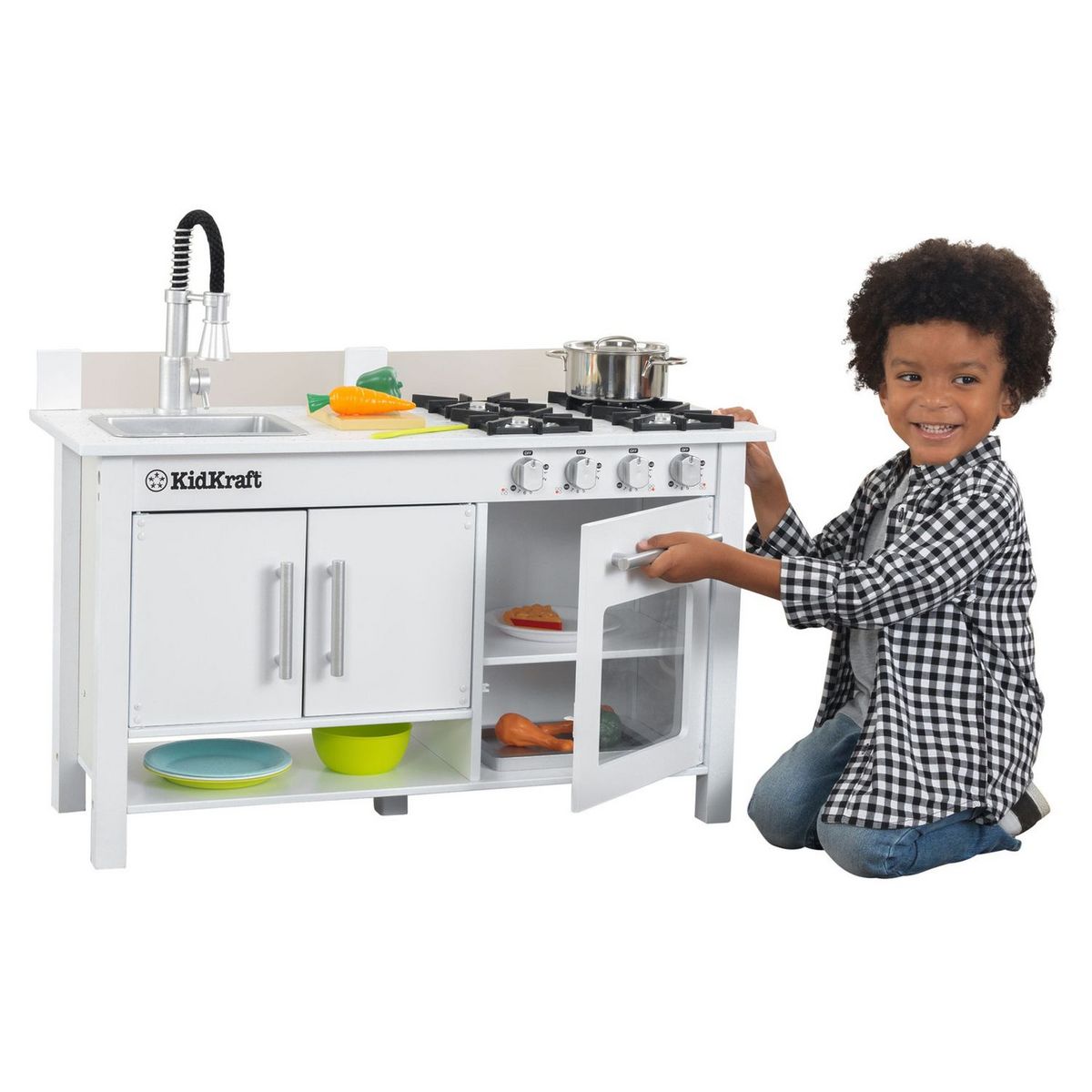 Kidkraft Cuisine enfant en bois Little Cook's Work Station
