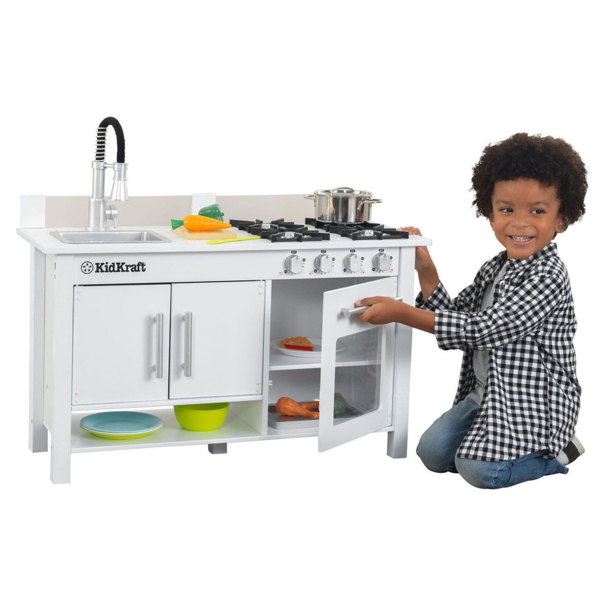 Kidkraft Cuisine enfant en bois Little Cook's Work Station