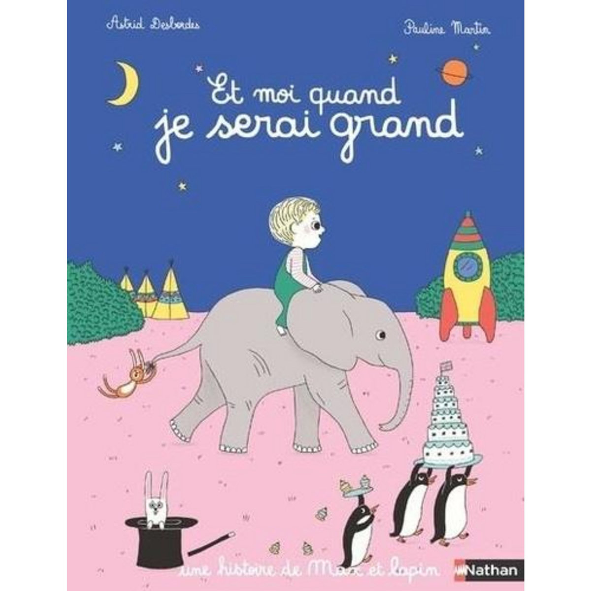 MAX ET LAPIN : ET MOI QUAND JE SERAI GRAND, Desbordes Astrid