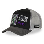 CAPSLAB Casquette trucker avec filet DC Comics Joker. Coloris disponibles : Noir