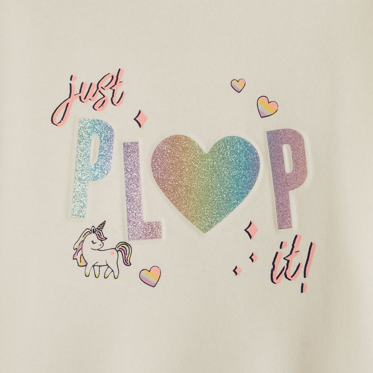 INEXTENSO Sweat beige fille 