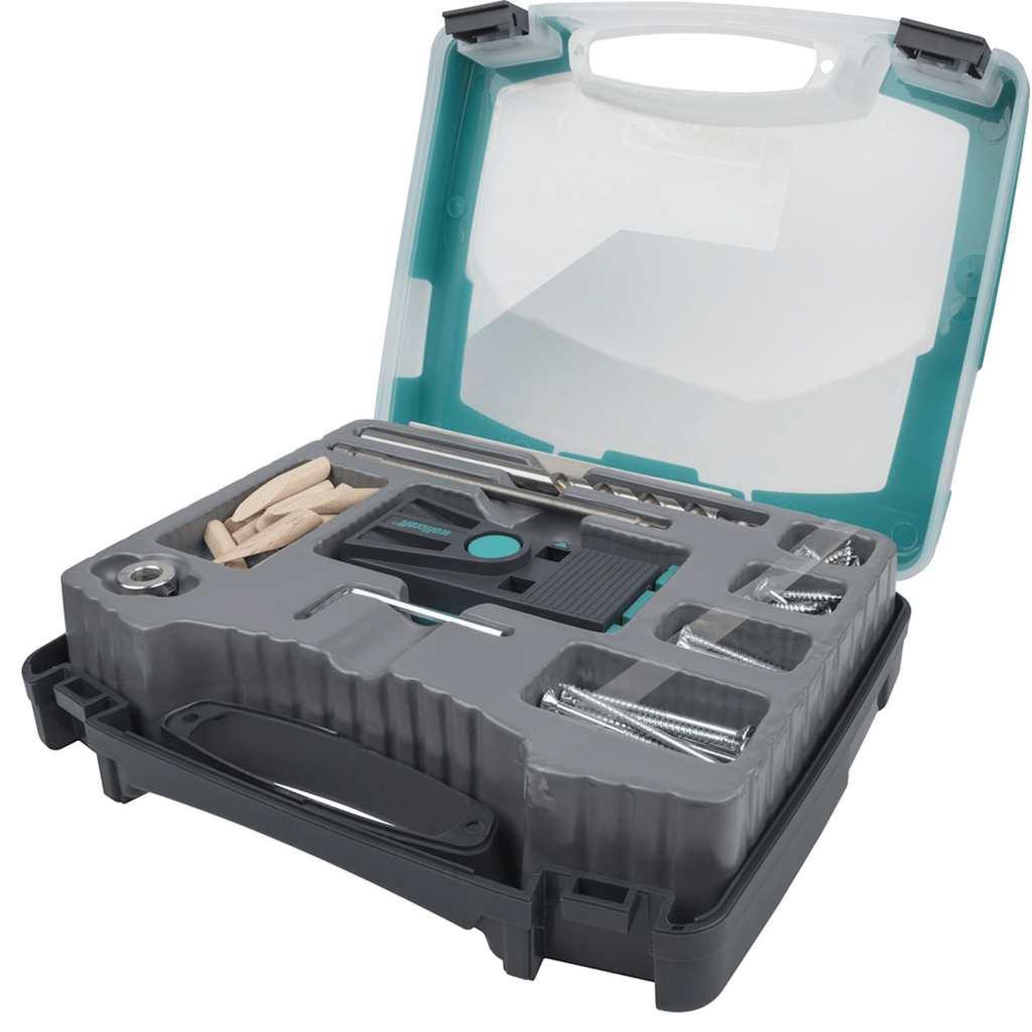 Voir la diapositive 2 : WOLFCRAFT wolfcraft Jeu de gabarits pour menuiserie a trou de poche Torx 4642100