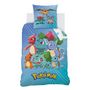 Voir la diapositive 1 : POKEMON Parure housse de couette enfant en coton POKEMON