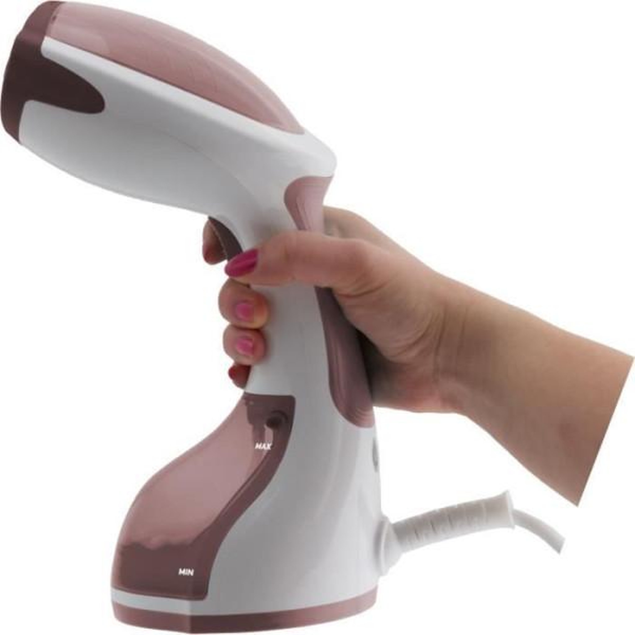 Voir la diapositive 6 : MARKET24 Defroisseur  vapeur - SENCOR - SSI 0850RS - 1200 W - 260 ml - 20 g/min - Rose