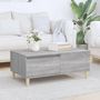 Voir la diapositive 1 : VIDAXL Table basse Sonoma gris 90x50x36,5 cm Bois d'ingenierie