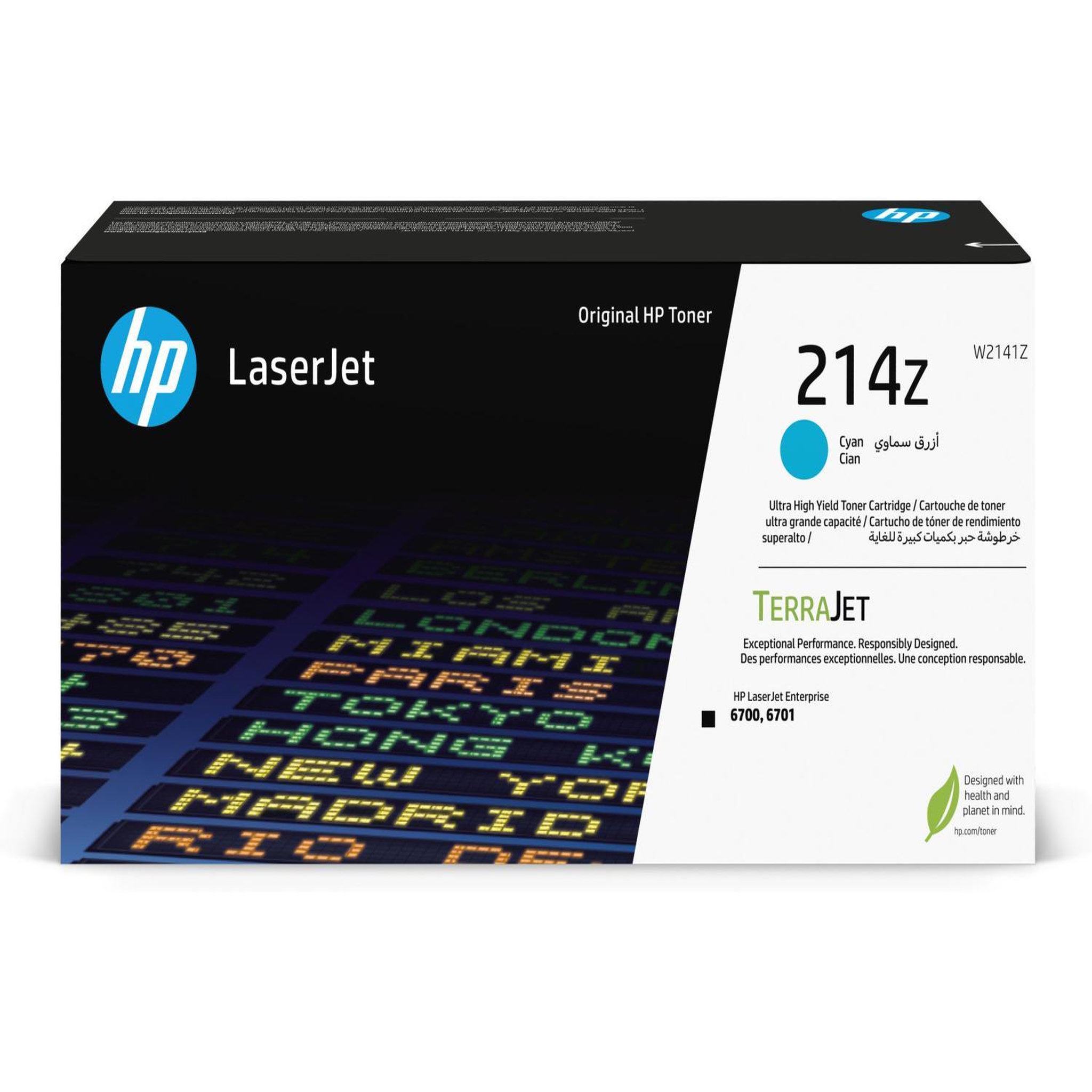 Voir la diapositive 2 : HP HP Cartridge No 217Z HP217Z HP 217Z Cyan (W2141Z)
