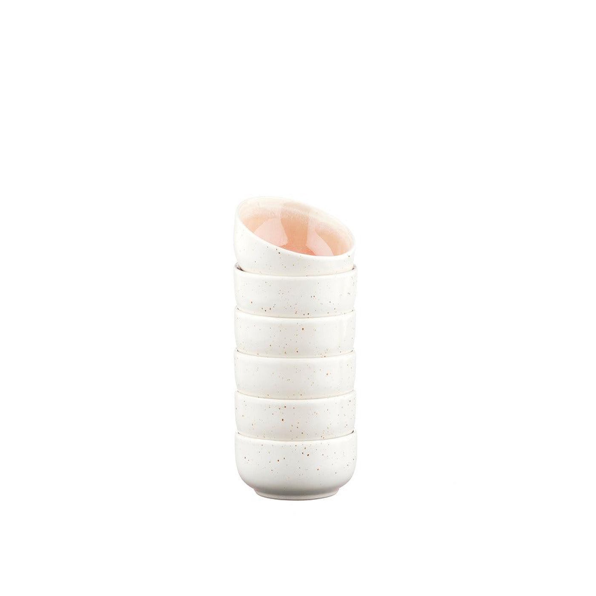 Voir la diapositive 3 : BJORN Bol oxygen ø9cm - 6 pièces - rose poudre