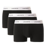 Lacoste X3 Sous-vêtement Noir Homme Lacoste Stret. Coloris disponibles : Noir