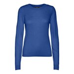 Vero Moda Pull  Femme Vero  oda Silky. Coloris disponibles : Bleu