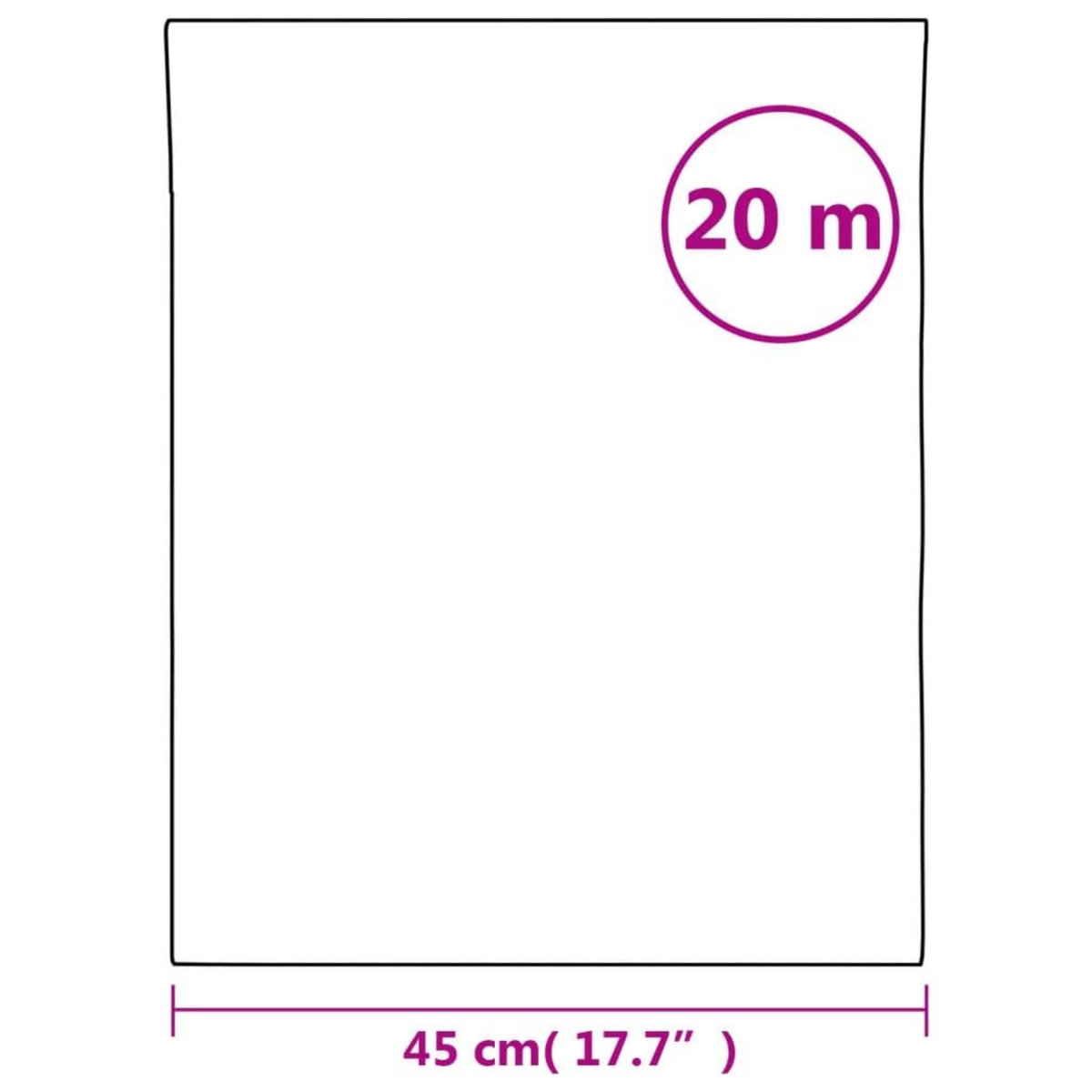 VIDAXL Film pour fenetre depoli design a rayures 45x2000 cm PVC