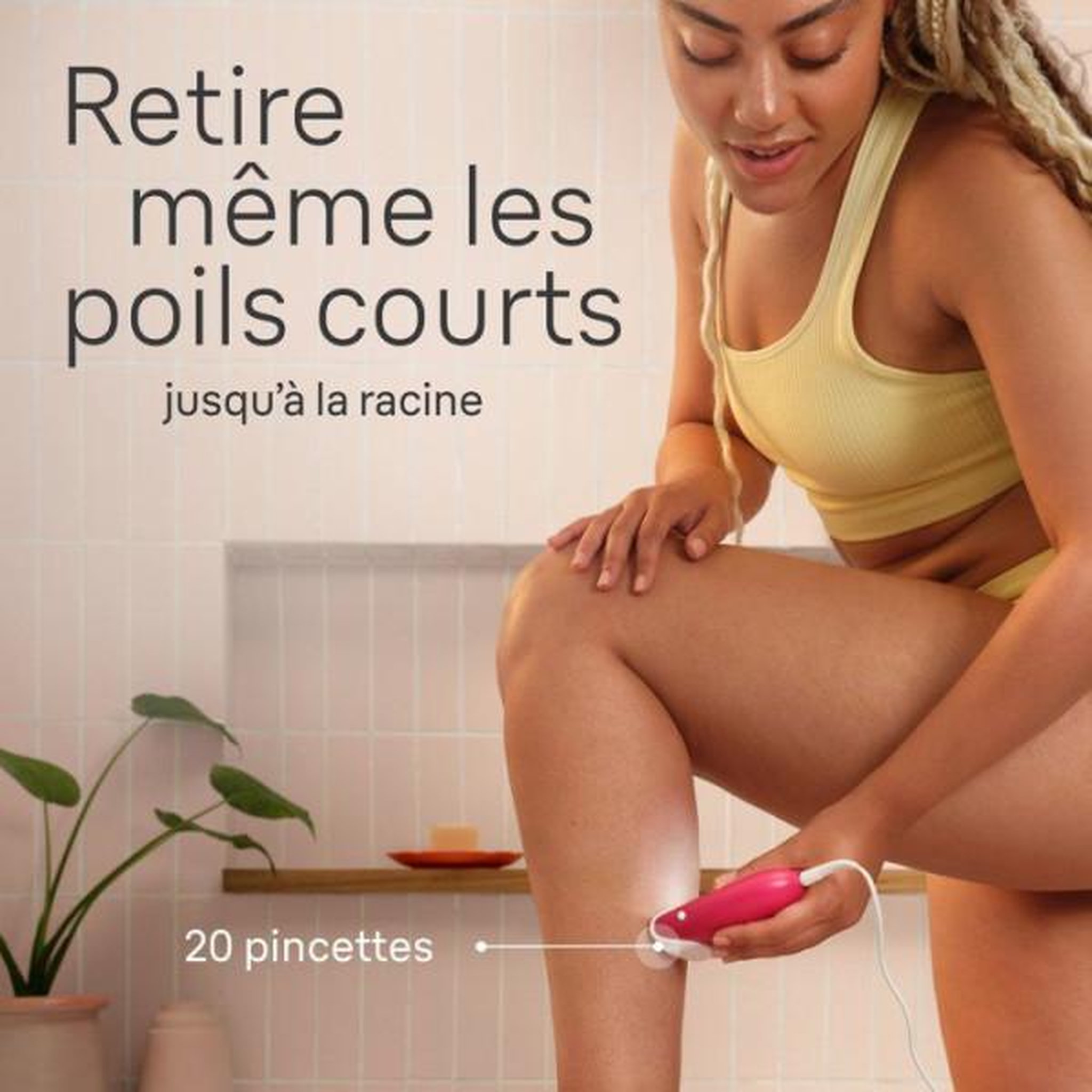 Voir la diapositive 4 : BRAUN Epilateur secteur rose - SILKEPIL3031