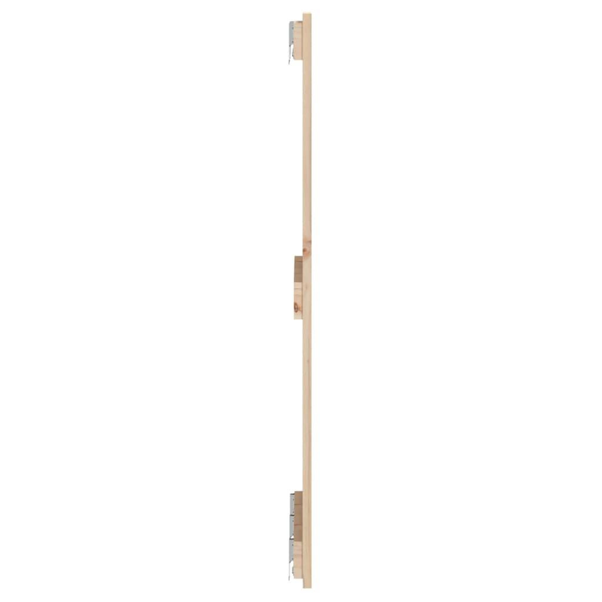 Voir la diapositive 5 : VIDAXL Tete de lit murale 140x3x90 cm Bois massif de pin