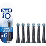 ORAL B Brossette dentaire 6 XL Pack iO Ultimate Clean (Black)