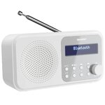 Sharp Radio portable Sharp DR-P420 blanche avec Bluetooth 5.0