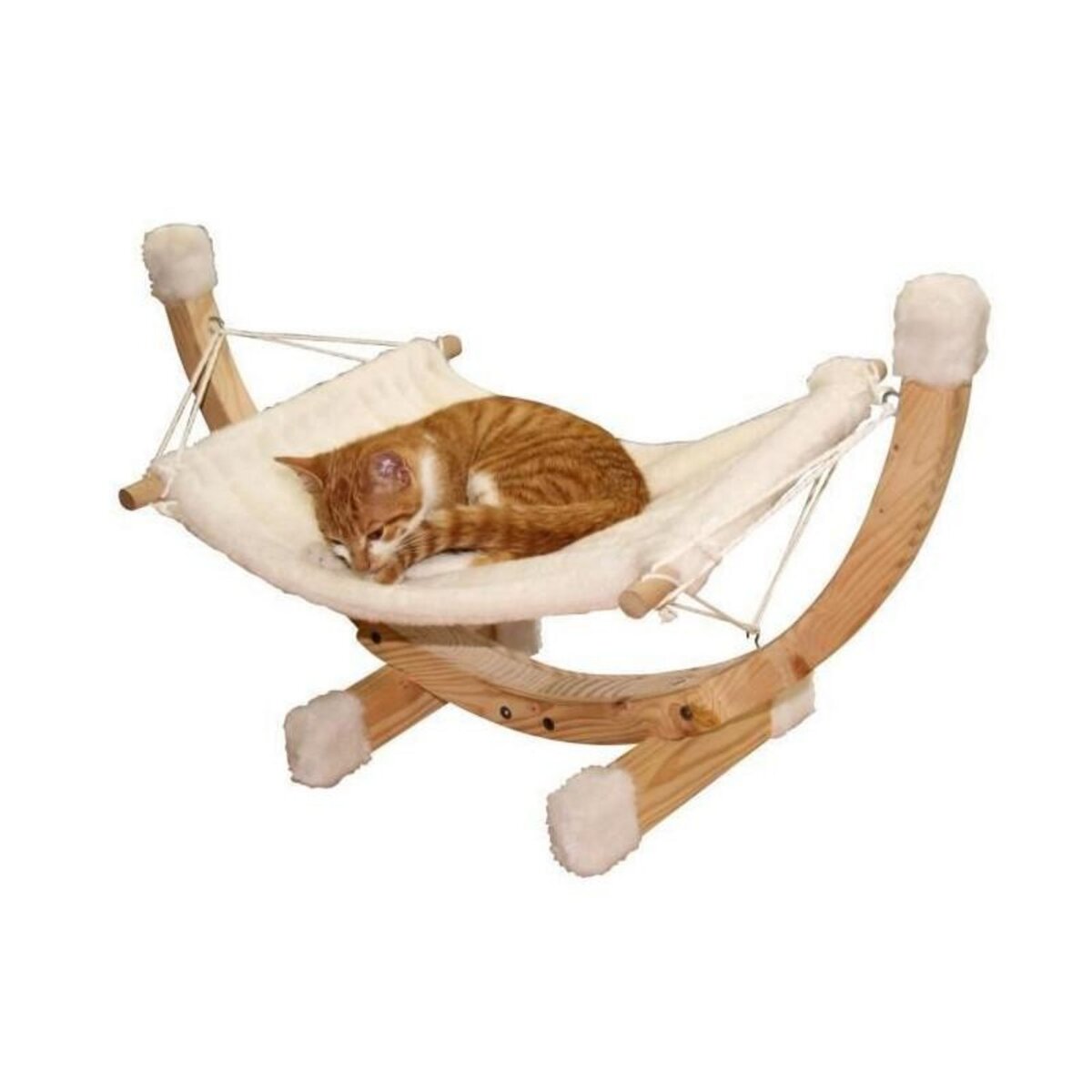 KERBL Hamac Siesta Blanc Pour Chat